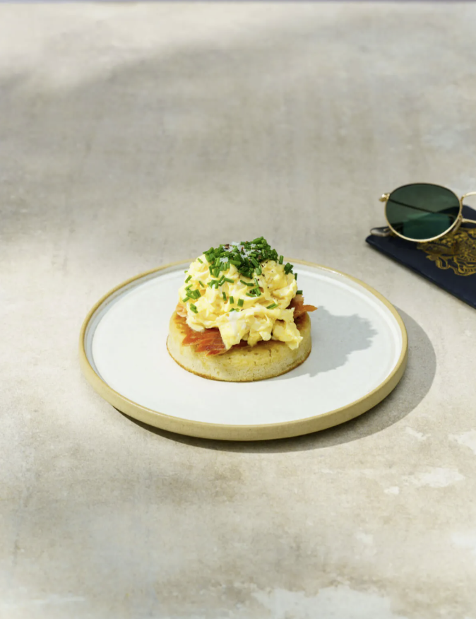 Dining at aether private terminal Manchester Airport